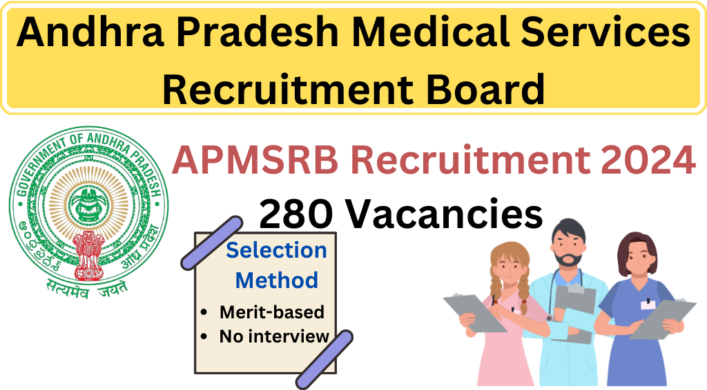 APMSRB Assistant Recruitment 2024